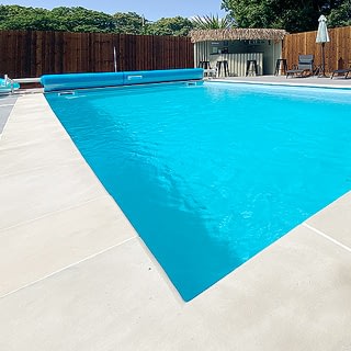 SYCILLIA Metalloc blue 8M X 3.7M X 1.5M RECTANGLE POOL