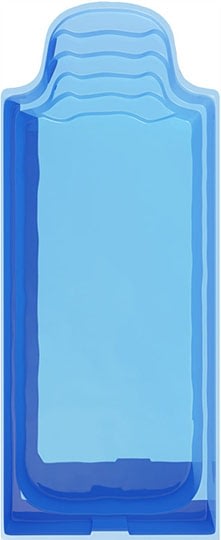 COLORADO Fibreglass Pool Plain Colours sizes from 5.4m to 8.4m Length